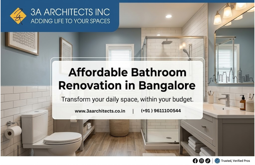 Affordable Bathroom Renovation in Bangalore