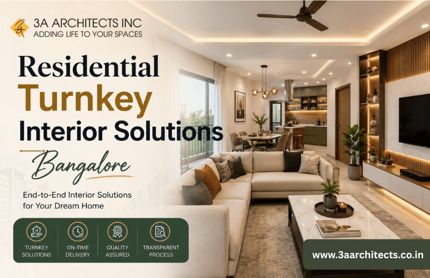 Residential Turnkey Interior Solutions Bangalore