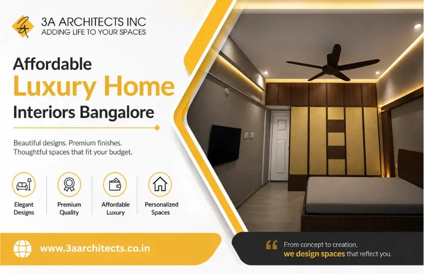 Affordable Luxury Home Interiors Bangalore