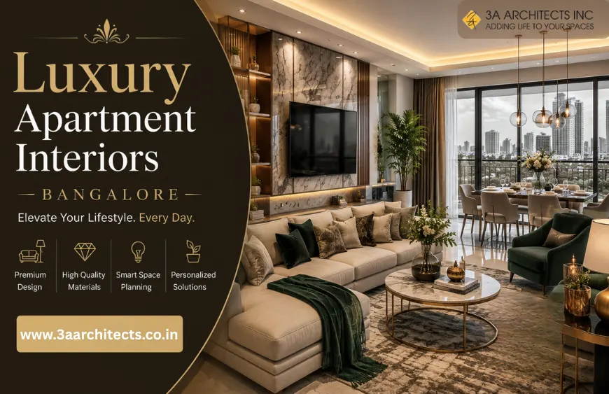 Luxury Apartment Interiors Bangalore